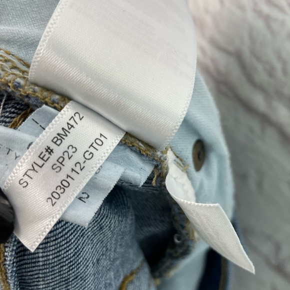 J. Crew Factory 9" Mid-Rise Skinny Signature Stretch Denim Jeans Size 29 - Picture 4 of 5